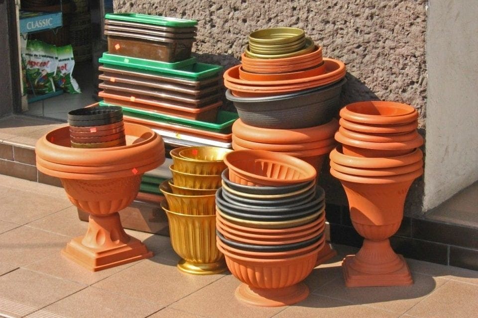 chậu nhựa trồng cây